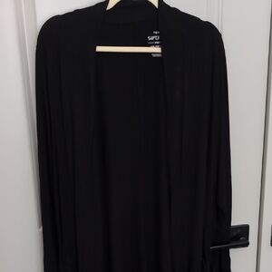 Torrid Super Soft Black Knit Cardigan